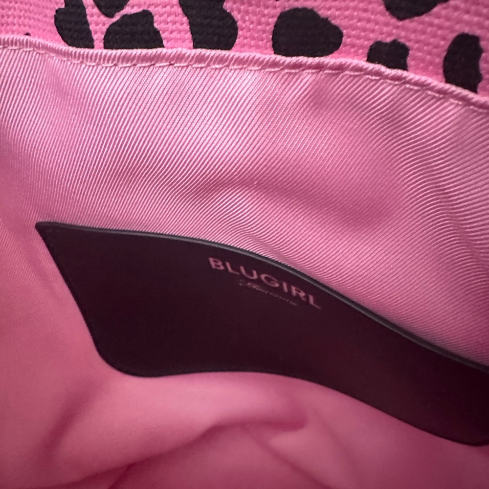 BLUGIRL Pink Leopard Print Tote Bag - Picture 8 of 9
